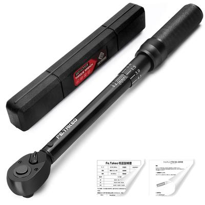 Klucz dynamometryczny z ustawionym momentem, Zmiana opon, Samochód, Motocykl, 12,7 mm (1/2 cala) Napęd, 25-220Nm, Klucz nasadowy, Dwukierunkowy, Narzędzie pracy, W zestawie walizka