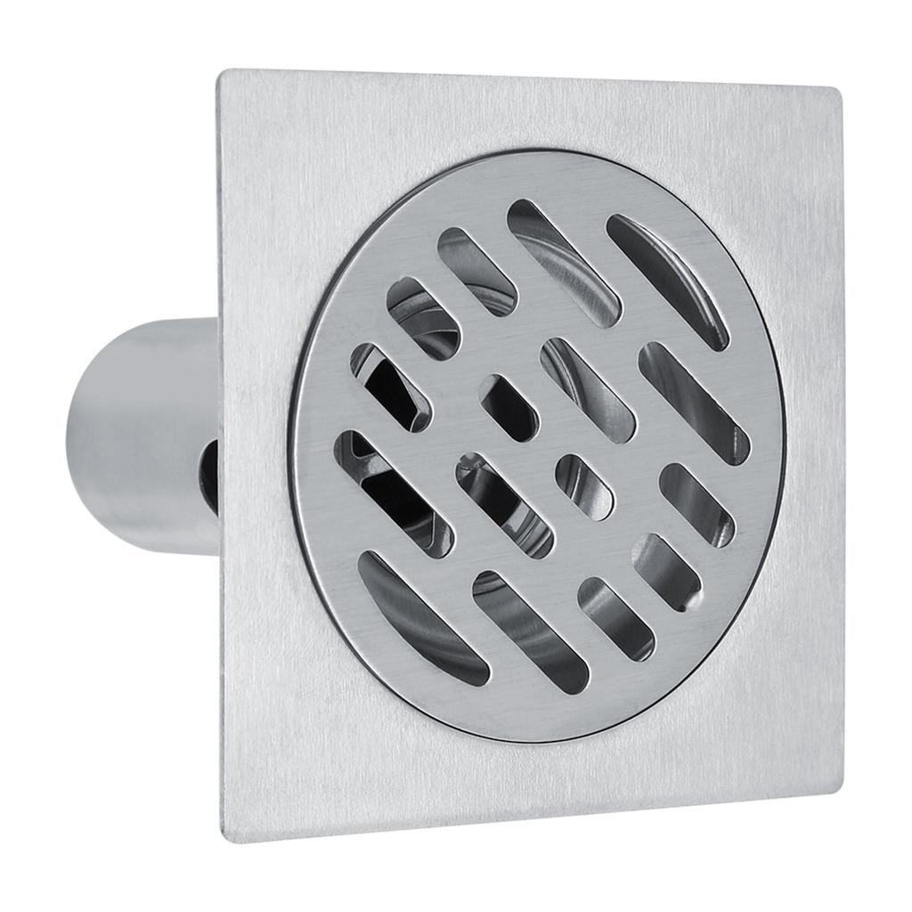 Thickened Stainless Steel Home Bathroom Shower Kitchen Anti Odor Floor Drain Waste Grate