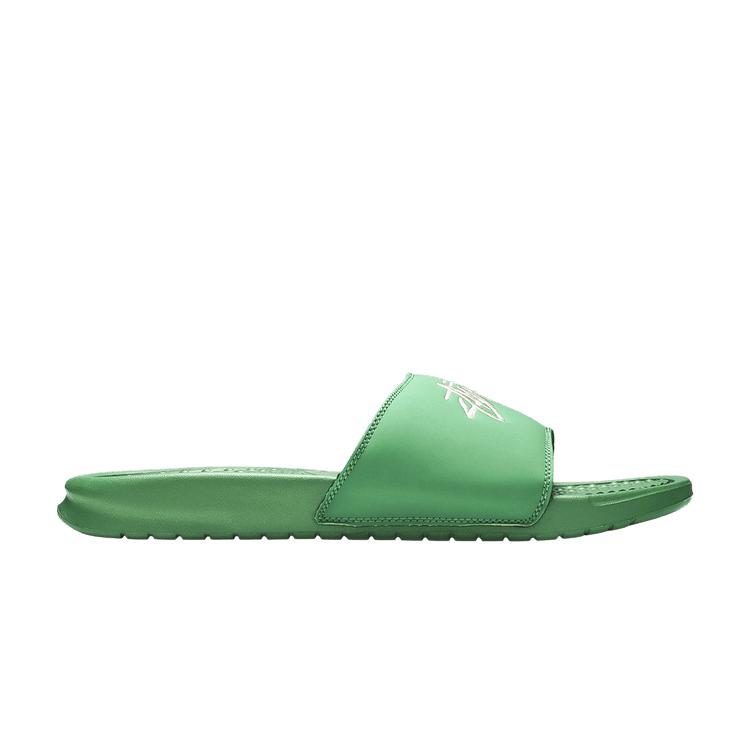 Stussy x Nike Benassi Pine Green 38.5