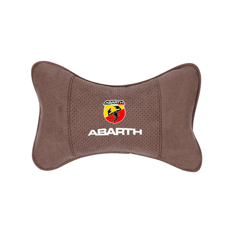 Wildleder Kopfstütze Auto Atmungsaktiv Memory Schaum Nackenkissen Für Fiat Abarth Argo Croma Albea Tipo Palio Viaggio 500 Punto Panda Stilo
