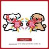 3D Wedding Character Sticker - Creative Wedding Door Decoration
