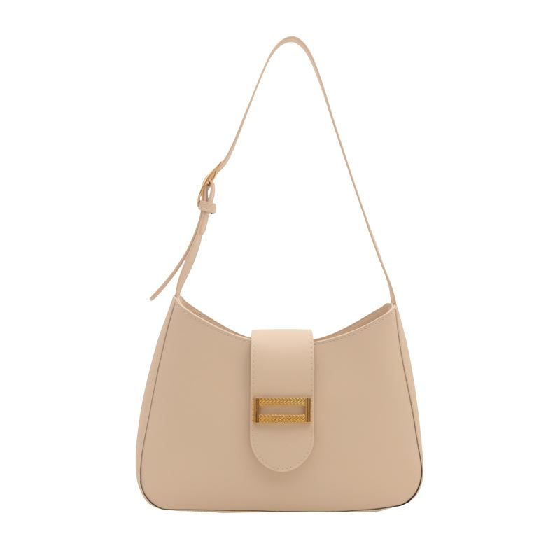 Fashion Pu Bag Shoulder Bag Texture Foreign Style Handbag Retro Small Square Bag Trend Versatile Messenger Bag