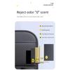Multi-functional Car Seat Back Organizer High-Capacity Multi-Pocket Backseat Storage Bag Wear-Resistant Anti Kick Mat