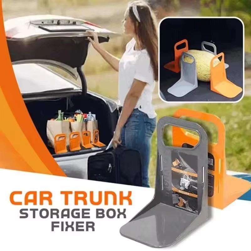 Multifunctional Auto Trunk Fixed Rack Holder Fence Storage Holder Car Back Luggage Box Stand Shake-proof Organize Fixed Tool