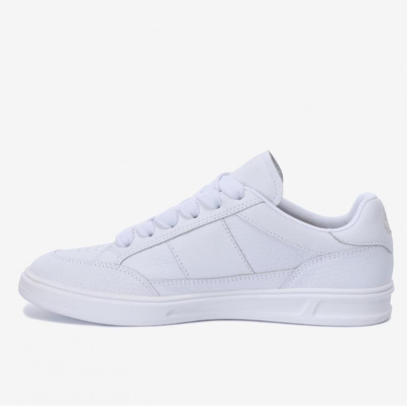 Fred Perry Men S Textured Leather SneakerS T33 Sfpm2417329 T33