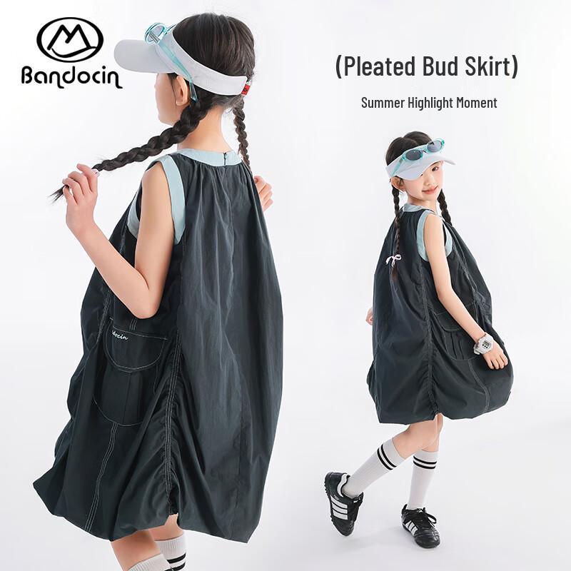 Girls  Pleated Summer Sports Dress 120