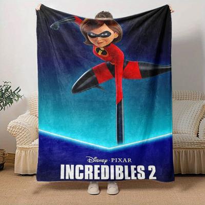 1pc, Incredibles 2 Elastigirl Superhero Blanket Home Decor, Couch Throw, Outdoor Blanket, Gift for Fans, Flannel Coverlet Perfect for Bedroom