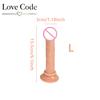 Transparent Dildo Suction Cup Jelly Dick Women Sex Toys Soft  Masturbators Penis