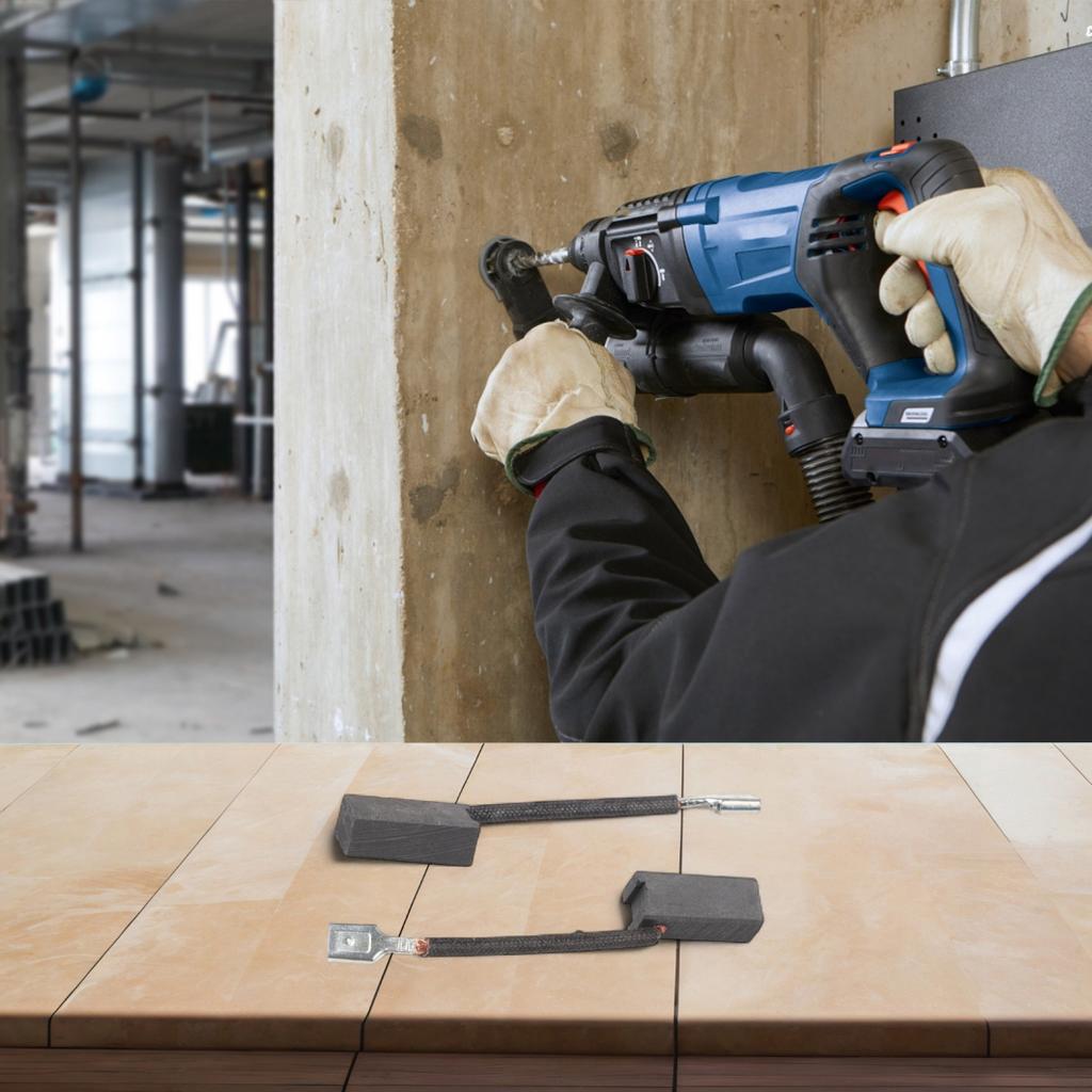 2 Carbon Brush 36VF-LI Copper D35 DRILLS FOR BOSCH