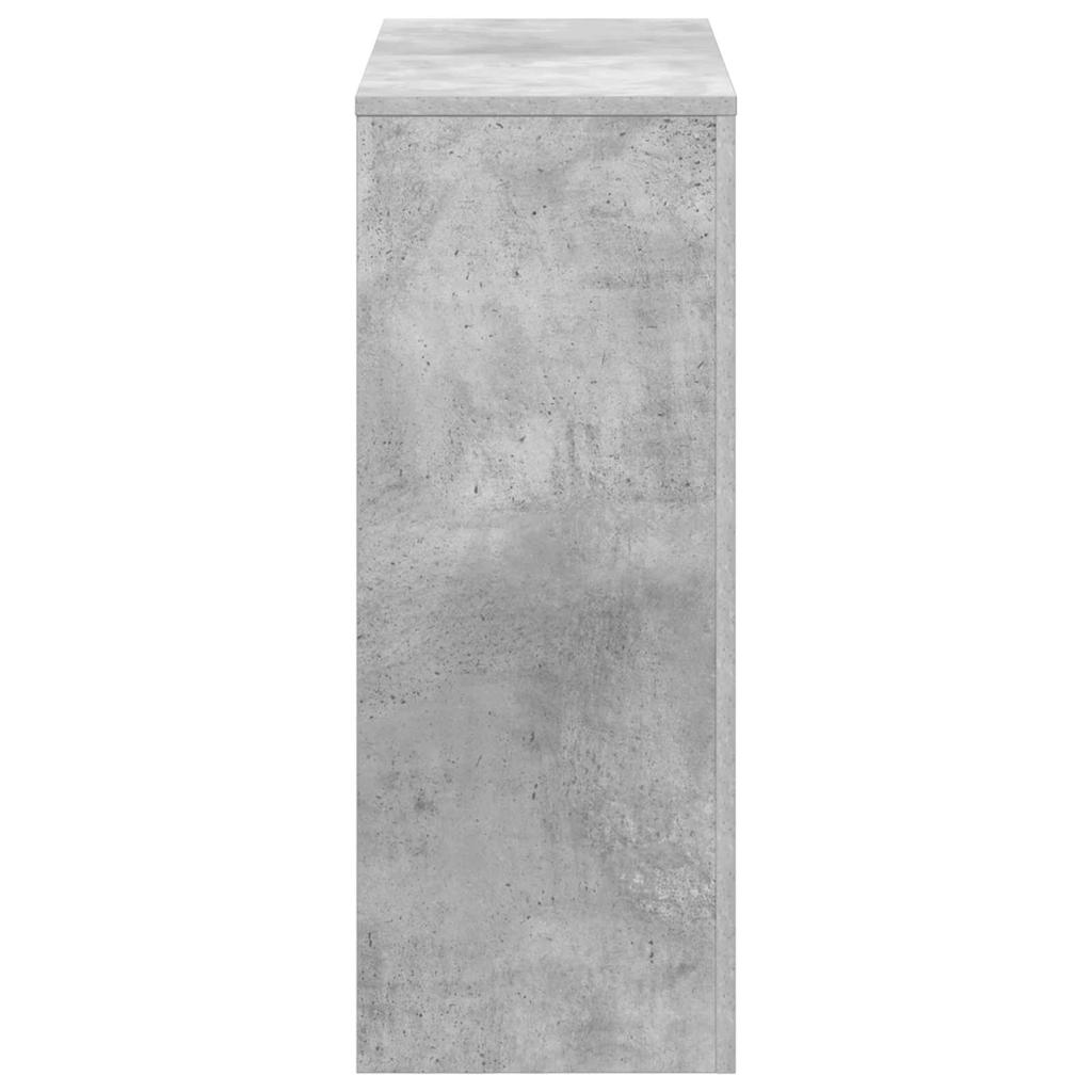 Concrete Grey Console Table 82 x 29 x 74 cm