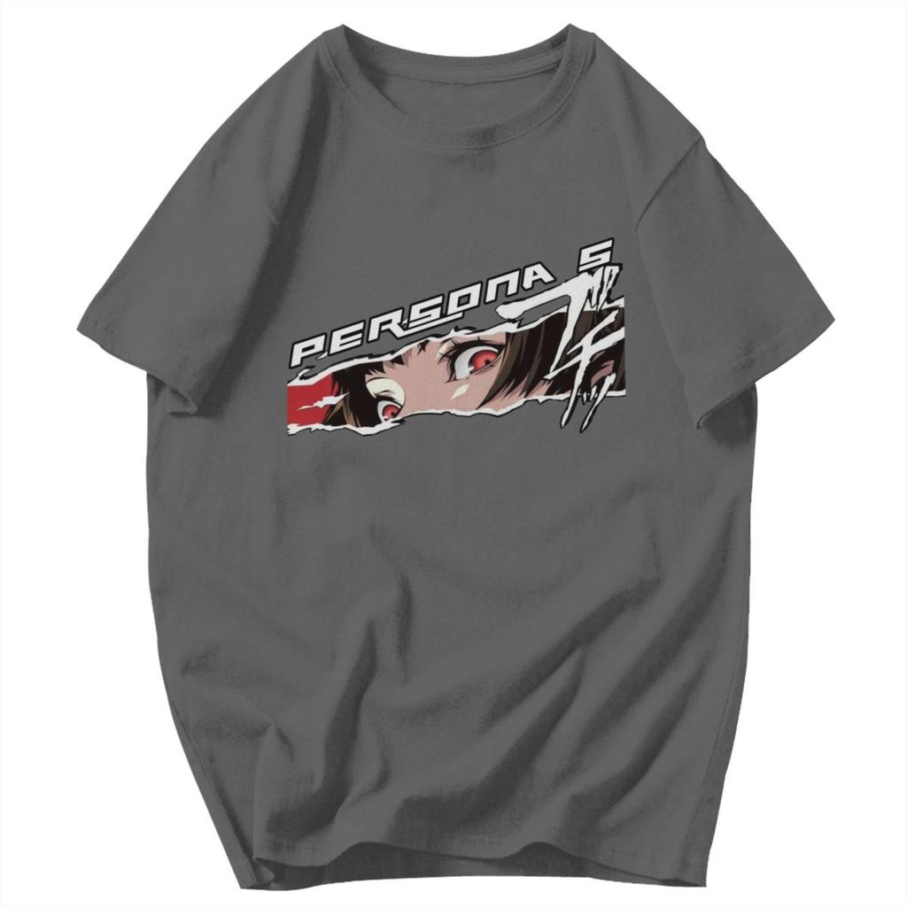 Men T Shirt Persona 5 Makoto Niijima Gifts Y2K Graphic Crewneck Unisex Clothing T Shirts