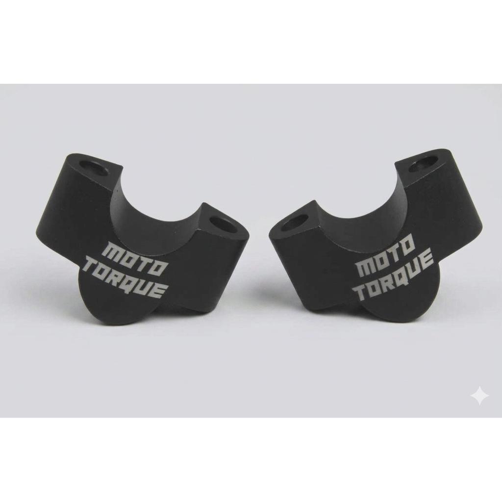 Black Handle Bar Riser "Fit For KTM Adventure 250/390, Adventure 390 X/R (2025)"