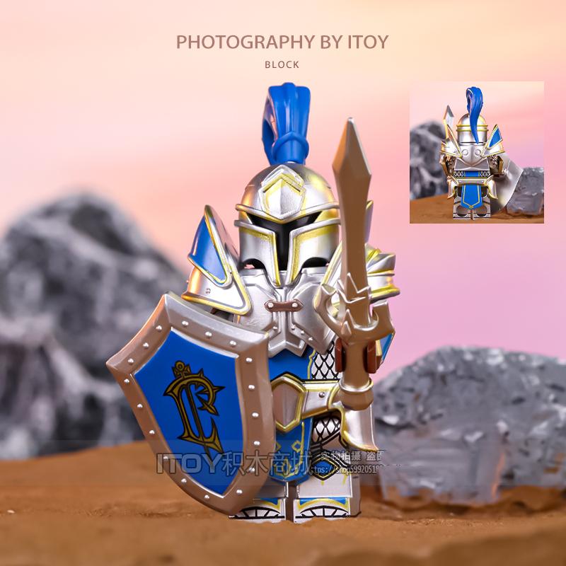 World Of Warcraft Wow Конструктор Король-лич Мини-фигурка Игрушки