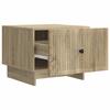Coffee Table Sonoma Oak 49 x 50 x 40 cm Engineered Wood