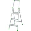 Hasegawa Industrial (Hasegawa) Step Stool with Upper Frame, Eco Mark Certified, 3 Steps, EFA-08 (0.79m) (15658)