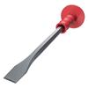 Chrome-Vanadium Steel Stone Masonry Chisel Set - Flat, Pointed, Splitting Chisels with Handle-Wrapped Alloy for Concrete and Cement Work.