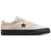 Converse One Star Pro Vintage Suede Low Egret Black Unisex Sneakers Cream A04609C