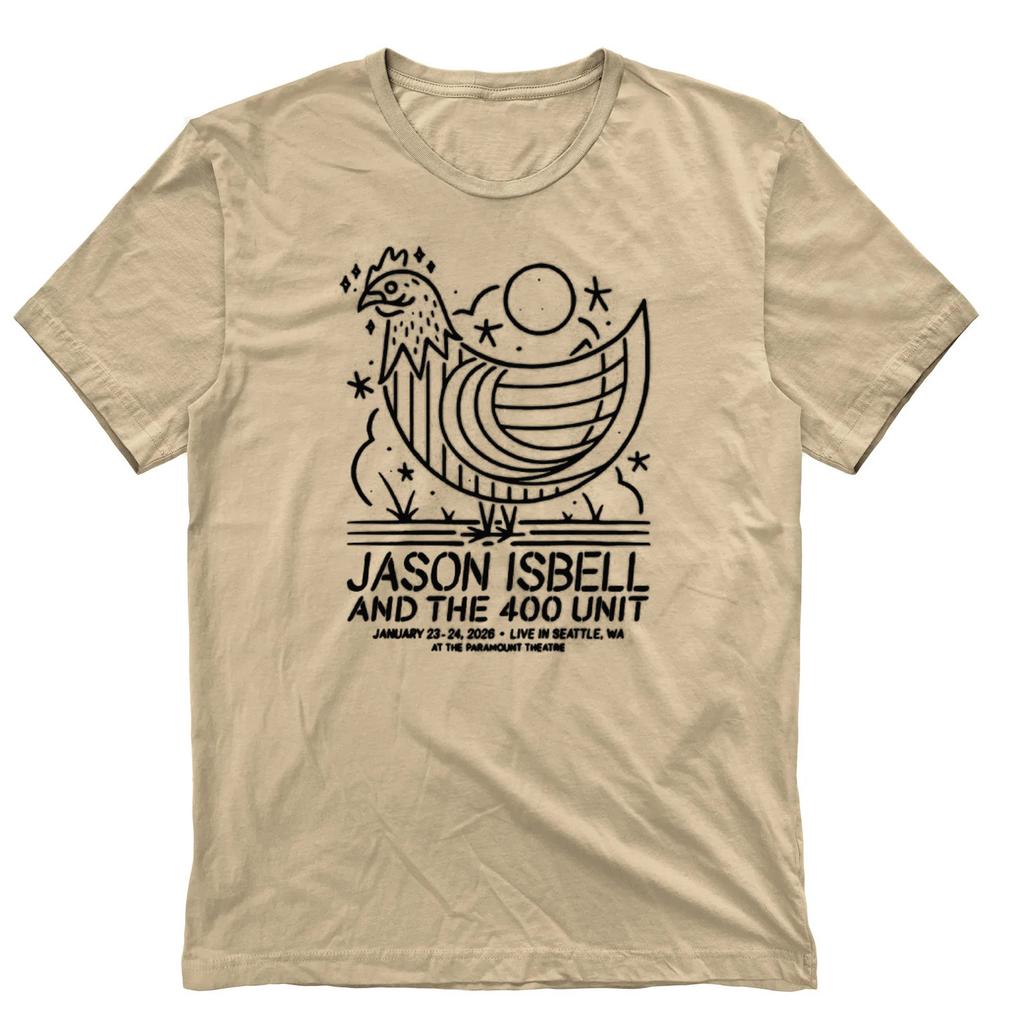 NEW Jason Isbell & The 400 Unit Tour Gift For Fan S to 5XL T-shirt K1500