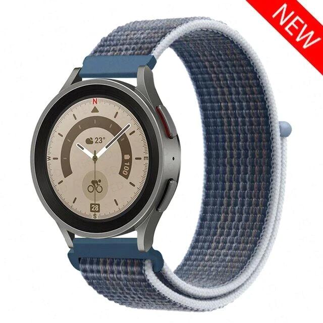 20mm 22mm Nylon-Schlaufenband Für Garmin Forerunner 265 965 255 255M 245 645 158/Venu 2Plus/Vivoactive 4 3/Venu SQ 2 Armband