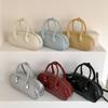 Hand-held Baguette Bag Niche High-end PU Small Handbag Trendy Versatile New Shoulder Messenger Bag