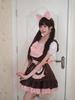 Small Rabbit Ji Cute Lolita Maid Cosplay Outfit for Girls