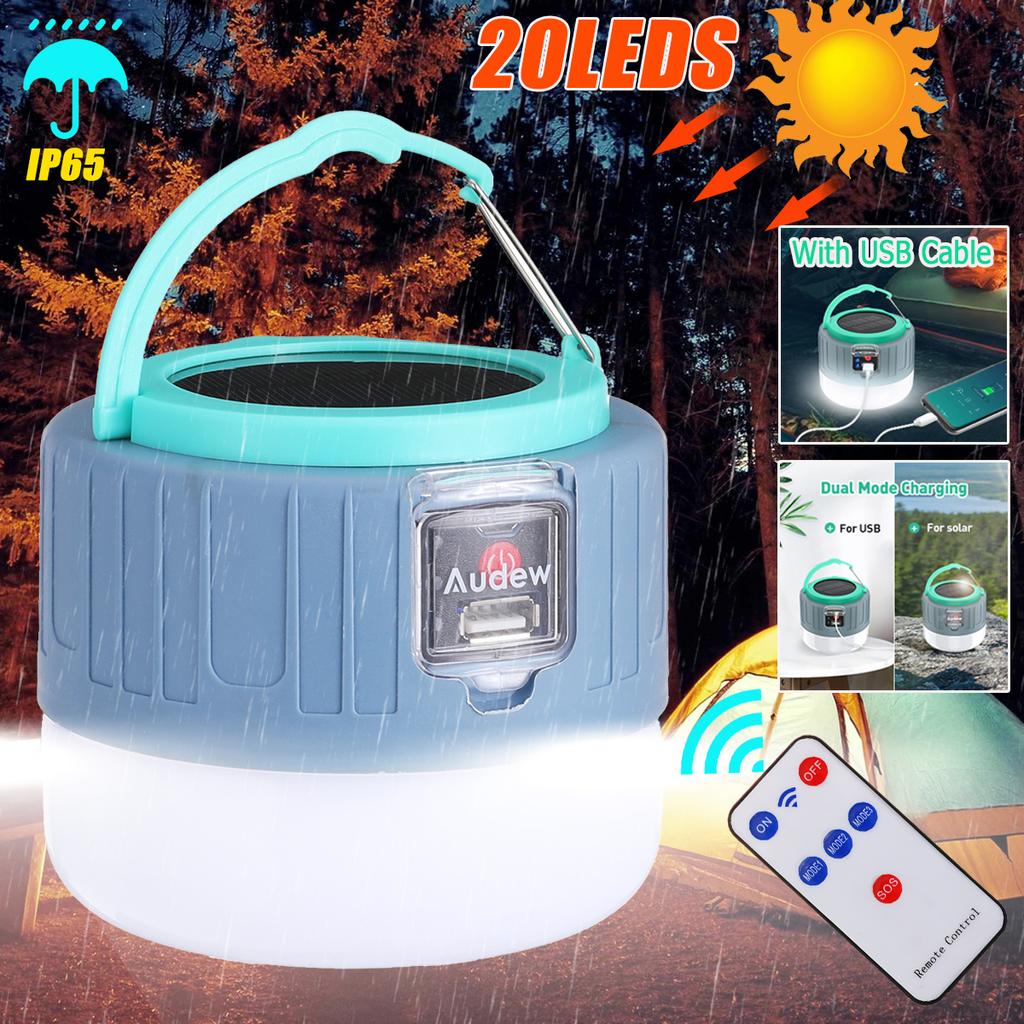 Lampada Da Campeggio Per Tende Da Lanterna Da Campeggio Ad Alta Potenza Da 10 W Lampada Da Campeggio Portatile Ricaricabile USB Da 1200 MAh Lampada A Sospensione Notturna Per Escursionismo All'aperto