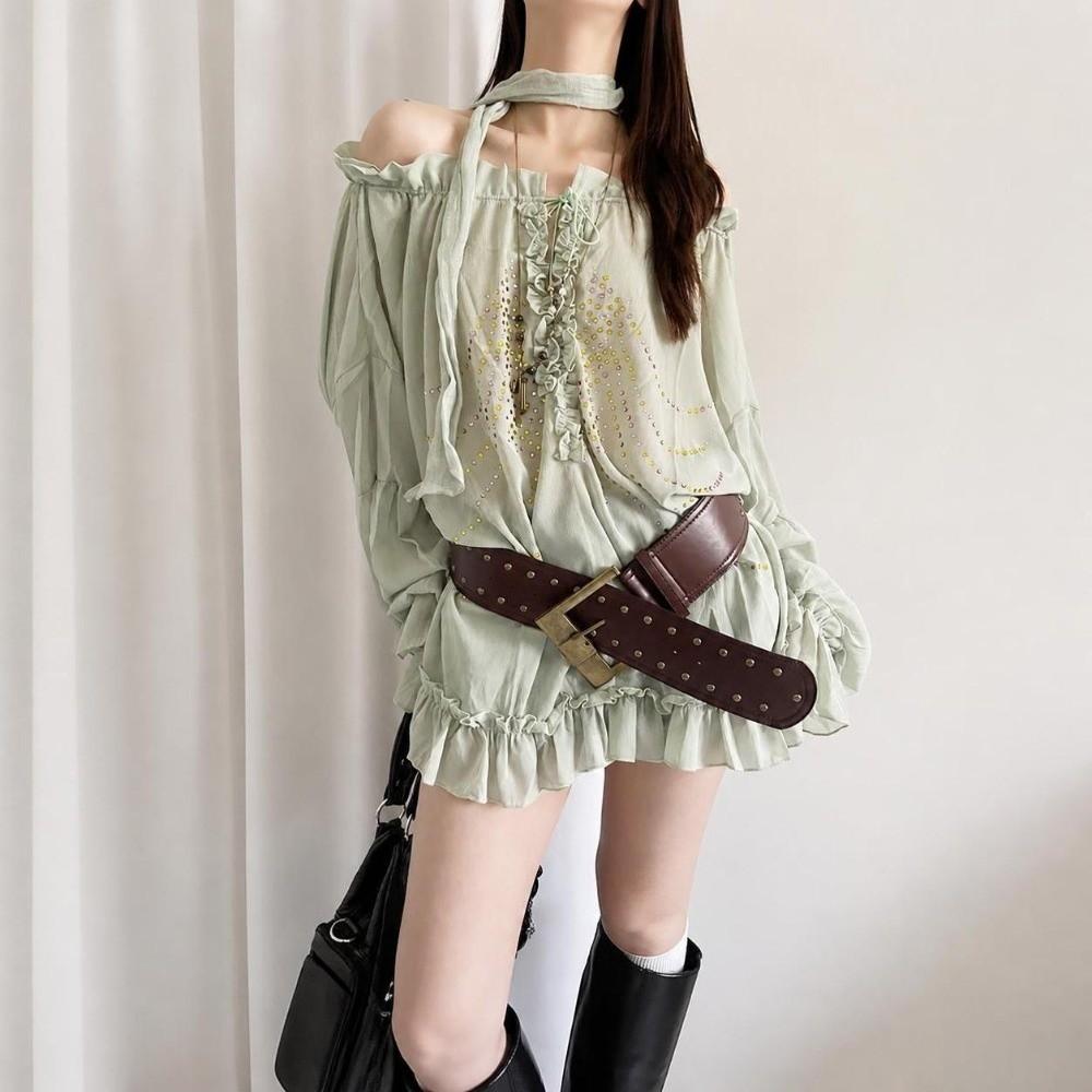 Heavy-Industrial Design Wide PU Leather Belt Plus Size Waist Cincher Belt  for Women