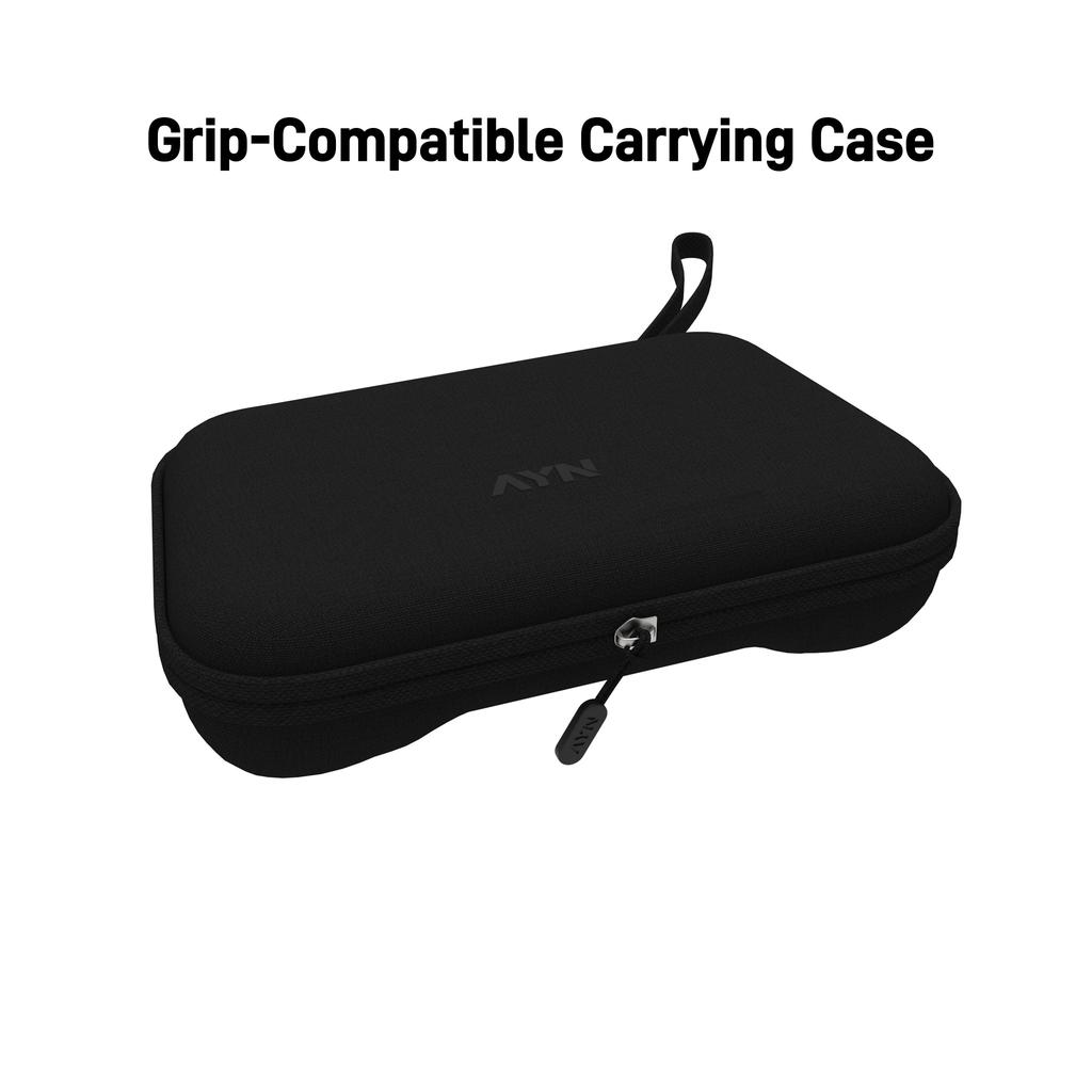 AYN THOR Gaming Console Accessory Bundle Ergonomic TPU Grip + Shockproof Carry Case + HD Tempered Glass Screen Protector