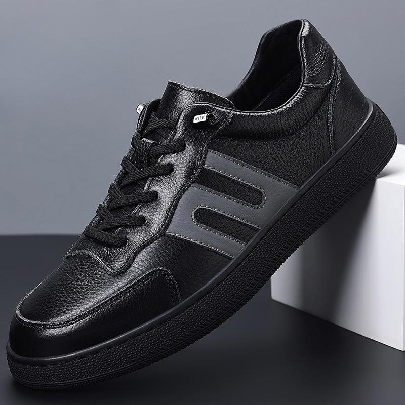 Fashion Classic Stitching Korean Version of The White Shoes Men's Trend All-match Men's Trendy Shoes Casual Sneakers Tenis Masculino