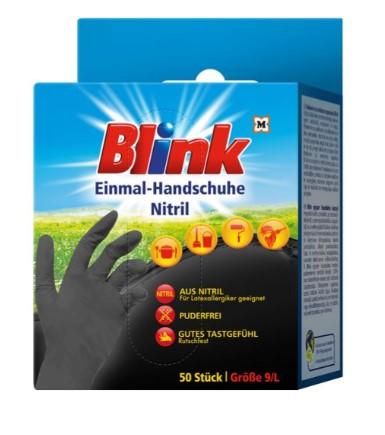 Premium Black Nitrile Gloves - Large, 50 Count for Medical, Industrial & Culinary Use