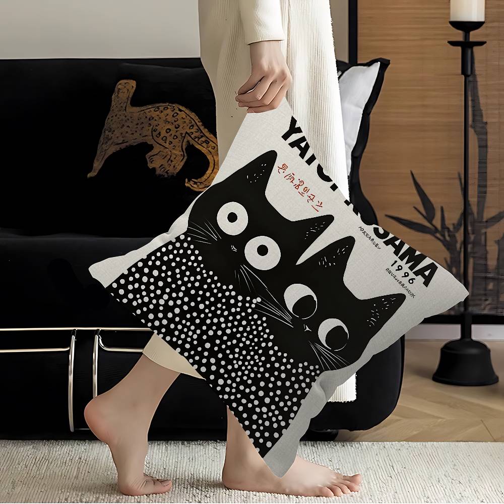 Yayoi Kusama Kunstkissen Anime-Kissen Sofa Bett Kopfkissenbezug Kissenbezug x Cm Mode