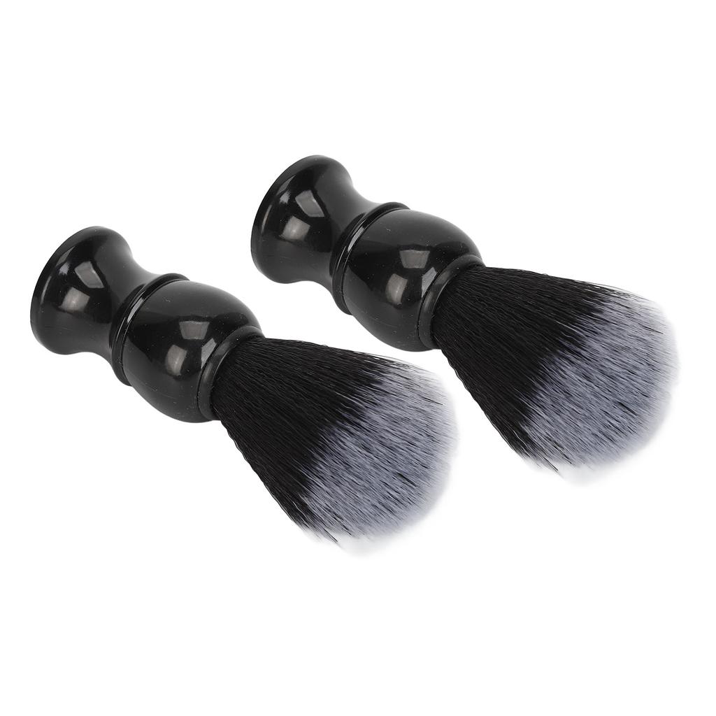 2 stücke Männer Bart Seife Pinsel Feine Synthetische Borsten Trimmen Seife Pinsel Schnell Trocknend Schnurrbart Schaum