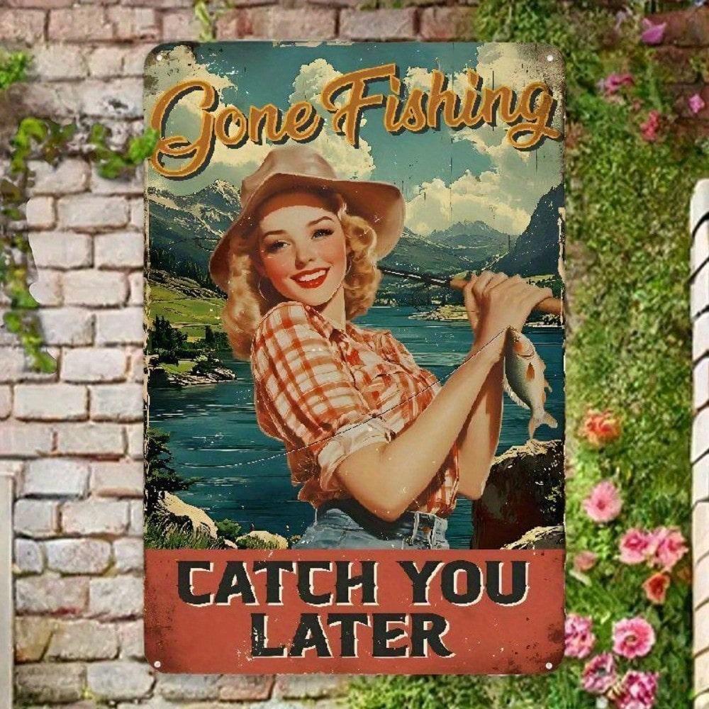 Retro Metal Tin Sign Poster, Modern Home Wall Art Decor