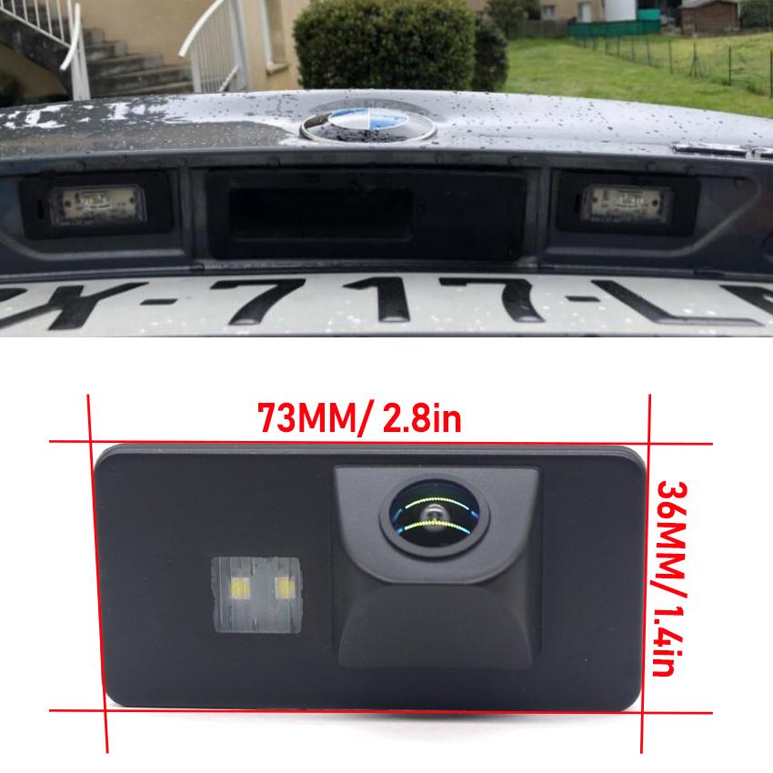 CCD Night Vision Backup Camera License Plate Camera Reverse Rear View Camera For BMW E63 E64 2004 2005 2006 2007 2008 2009 2010