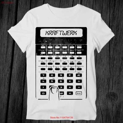 ZC111 Pocket Calculator Kraftwerk Synth Pop T Shirt Adult  Vintage Washed Graphic Unisex Comfortable Casual Homme Breathable