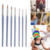 7Pcs Painting Brush Set Wolf Hair Watercolor Acrylic Special Painting Tools for Arts