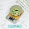Bamboo Platform Digital Kitchen Scale 11 Pounds Ccity LCD Display Grams and Ounces AAA Battery Included Natural