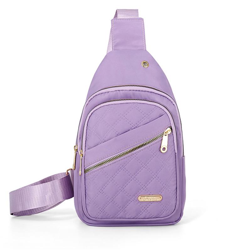 Ladies' Casual Chest Bag, Lightweight Comfortable Daily Use, Casual Outings Travel Bags, Women'S Versatile Shoulder Bag