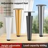 4 Pcs Premium Stainless Steel Furniture Legs, Thickened Metal Support Feet for Sofa Coffee Table TV Cabinet Home Decoration