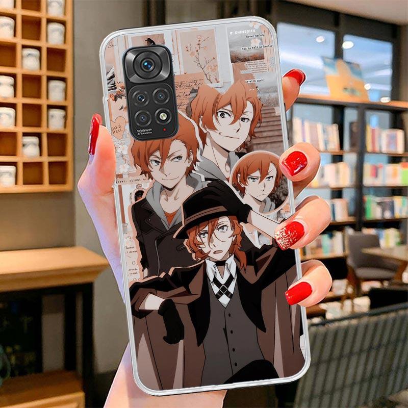 Bungo Stray Dogs Poster Anime Cover Phone Case For Xiaomi Redmi Note 15 14 13 12 11 10 Pro Plus 14S 12S 11S 11T 11E 10S Soft Fun