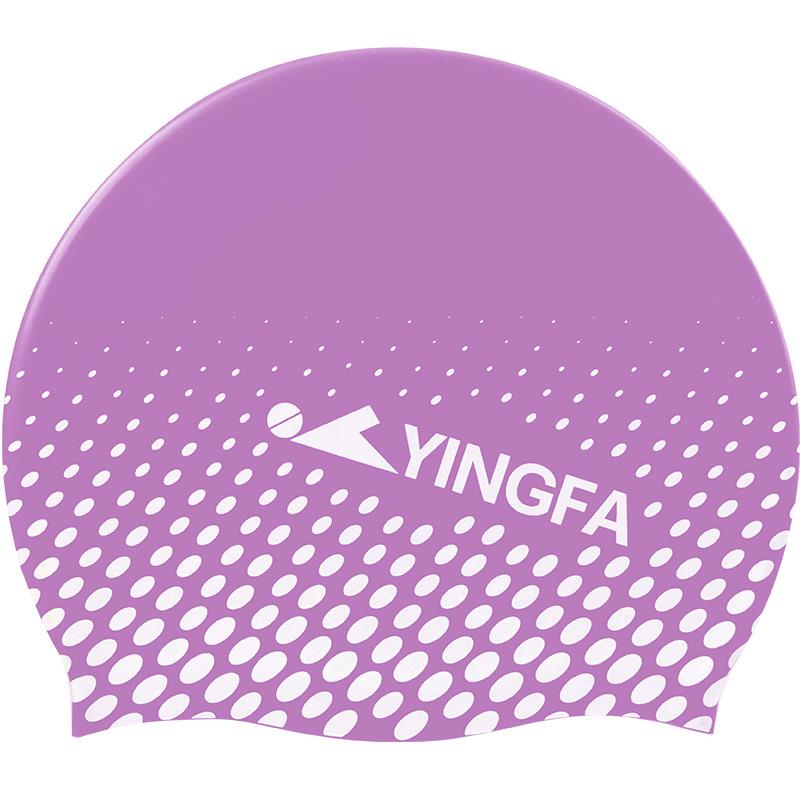 Yingfa Waterproof Silicone Swim Cap for Women and Men – Elastic, Comfortable, Non-Constricting, Hair Protection