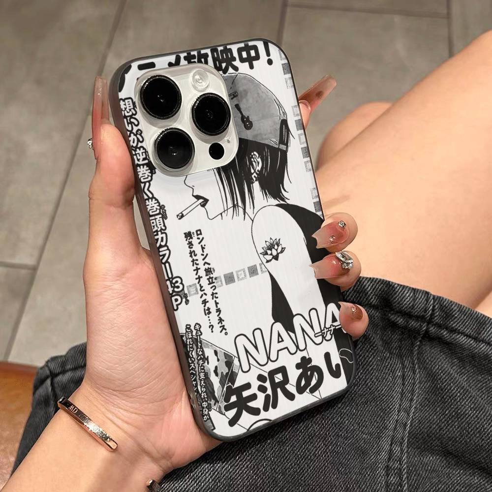 Comics Oosaki Nana Hot Japan For IPhone 17 16 15 14 13 12 11 Pro Max Plus Pro Corrugated Shockproof Matte Phone Cover