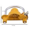 Universal Caravan Accessories Trailer Ball Coupler Trailer Lock Heavy-Duty Hook Anti-Theft Lock Heavy-Duty Hook Lock