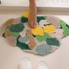Green Moss 3D Soft Pile Bedroom Floor Mat