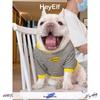 HeyElf Dog Sweater French Bulldog Pug Shiba Inu West Highland Terrier Bichon Frise Winter Fleece Lined Cotton Tee