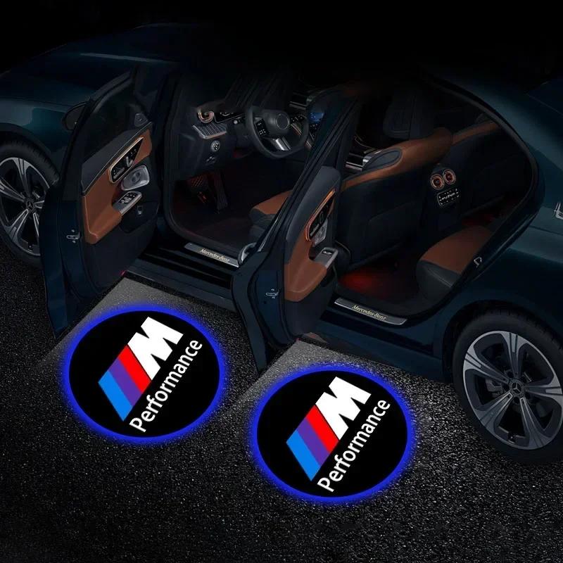 NTED3 2025 Hot For BMW Car Door LED HD Welcome Courtesy Shadow Projector Lamp Logo Light For BMW E46 E90 E39 F30 F10 F20 X5 E70 E53 G3