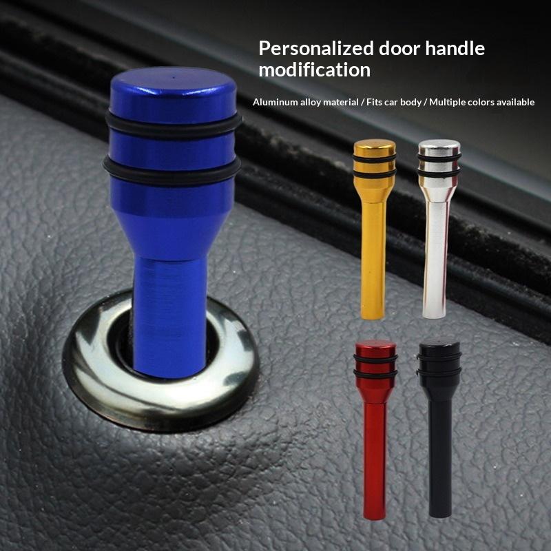 4Pcs Car Door Lock Pin Door Lock Rod Car Knob Pull Security Insurance Universal Car Security Door Lock Picking Latch Pins