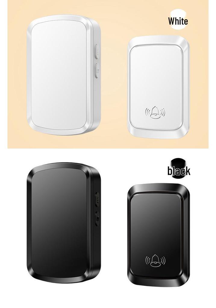 Self-Powered Wireless Waterproof Doorbell with Long-Range Remote for Home & Elderly