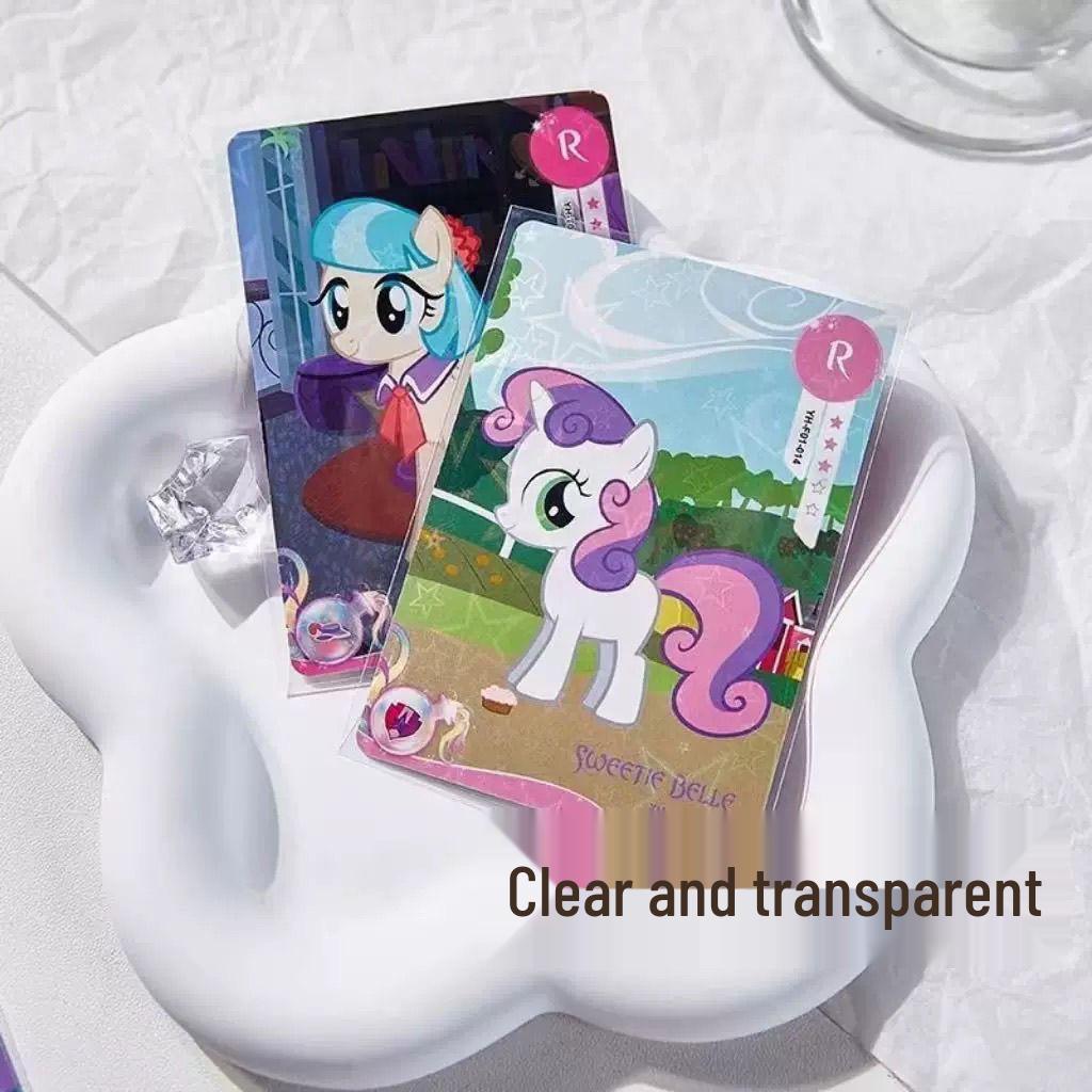 3-Inch Transparent Card Sleeve: Postcard, Photo, Polaroid, Ticket, Small Card Protector.