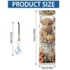4Pcs DIY with Butterfly Pendants Diamond Painting Art Bookmarks for Beginners Ideal Choice for Home Office Use
